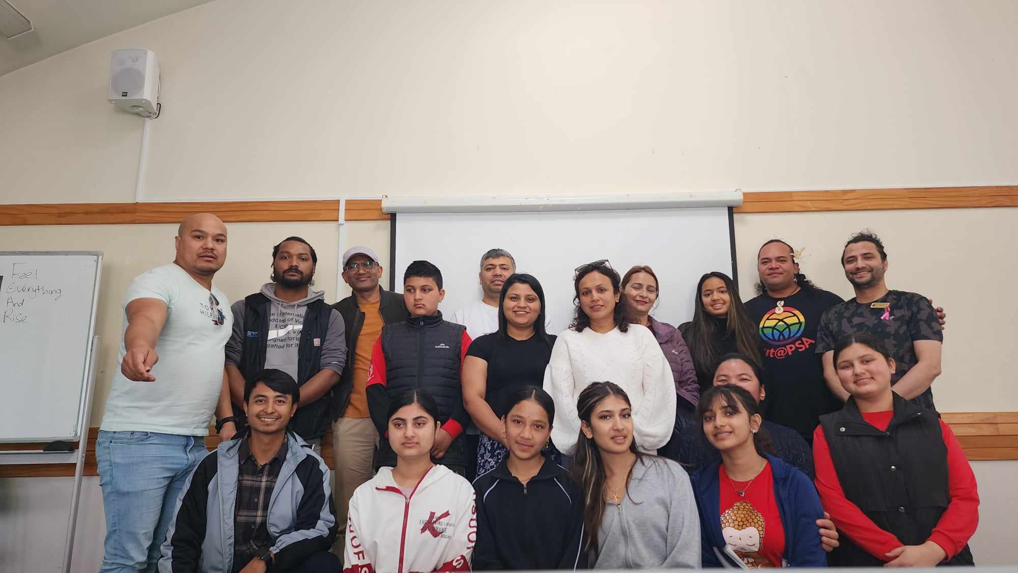 Public Speaking Workshop Bridges Cultures at Johnsonville Community Center Today